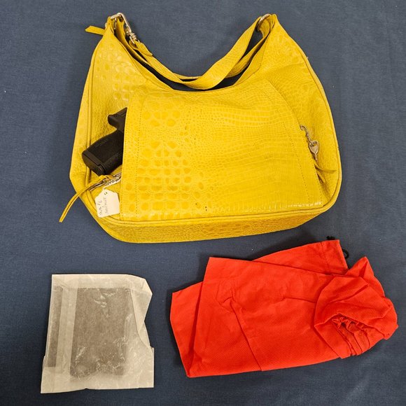 LUXURY SANTA FE ALLIGATOR DESIGNER CONCEALED CARRY PURSE - Picture 6 of 6